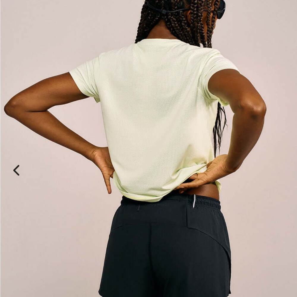 Outdoor Voices Think Fast Mesh Short Sleeve Tee - L - Picture 2 of 7